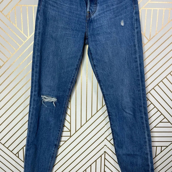 Levi's Wedgie Icon Jeans 100% Cotton‎ Denim Medium Wash Size 24 - Picture 6 of 12
